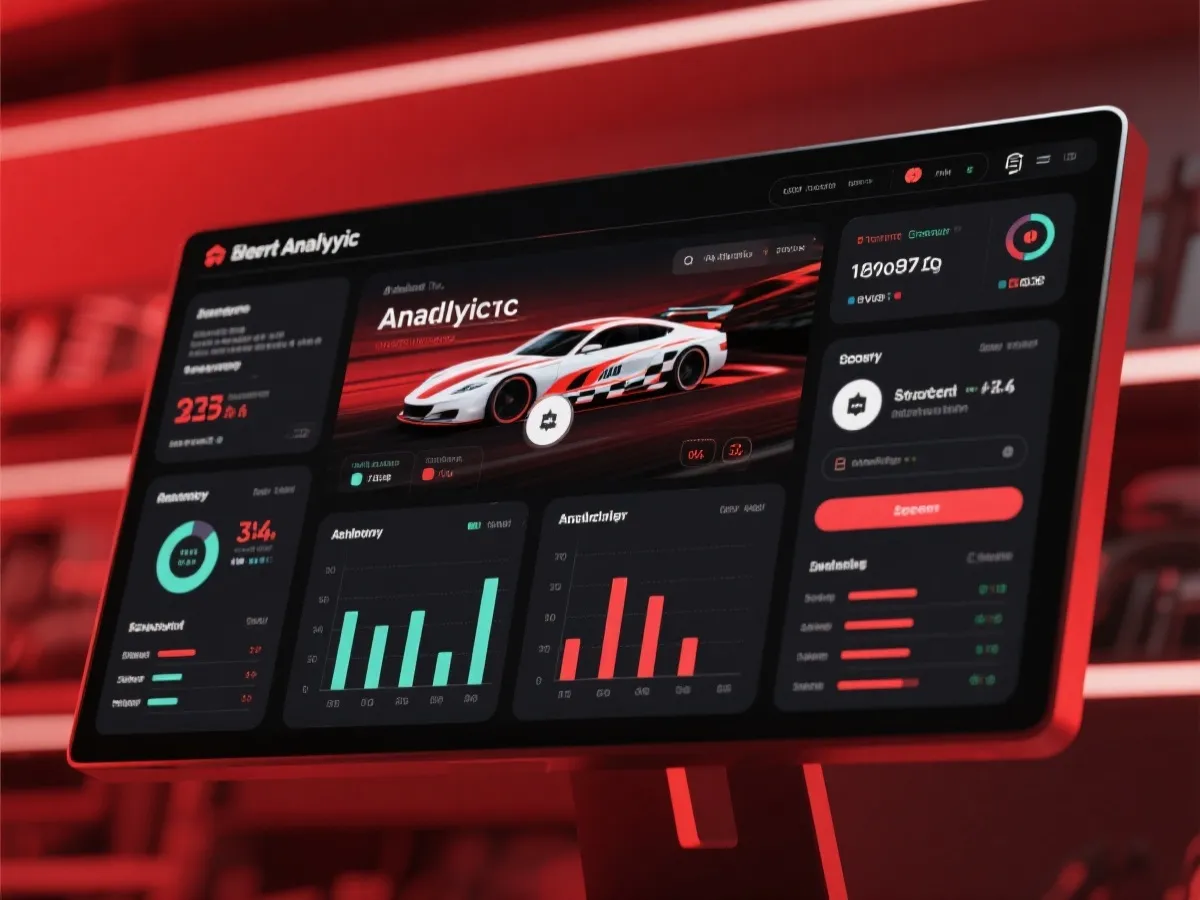 极速赛车平台评测与数据访问示意图